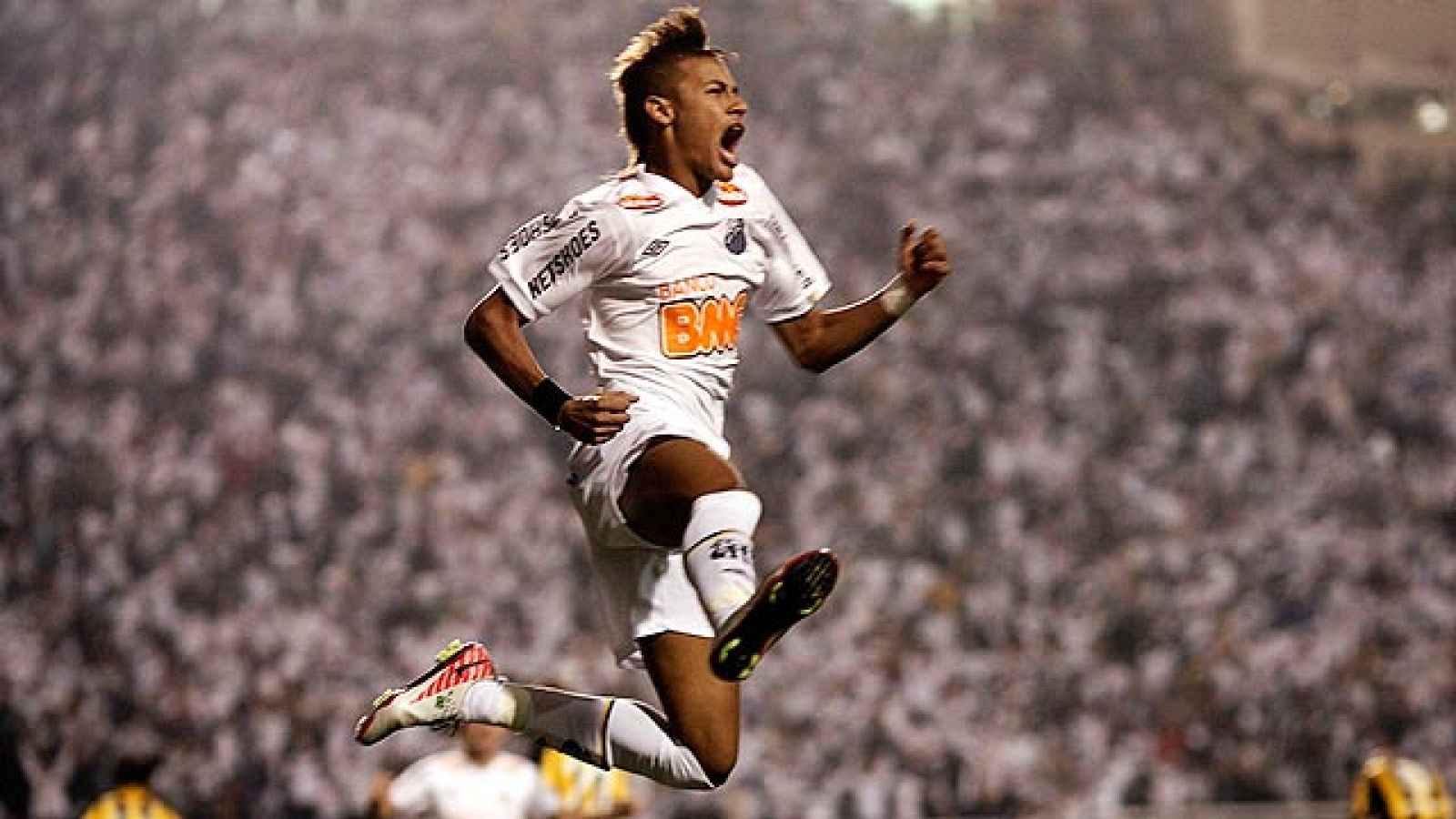 Neymar da la Libertadores al Santos | Ver