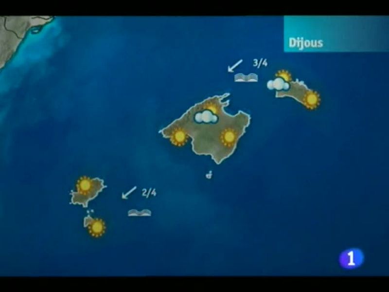 El temps a les Illes Balears - 23/06/11