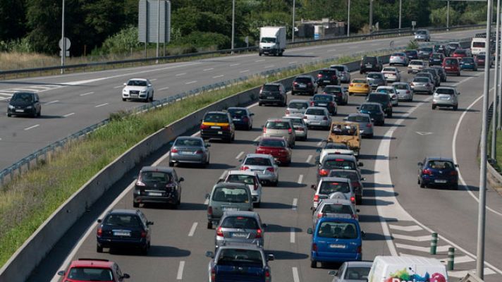 Telediario 1 - Limitar el tráfico en las ciudades