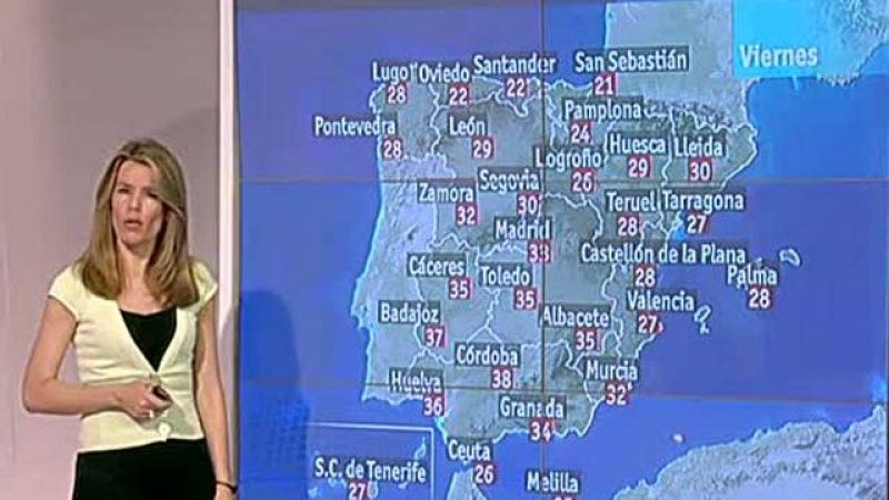 Temperaturas altas y levante fuerte en el Estrecho
