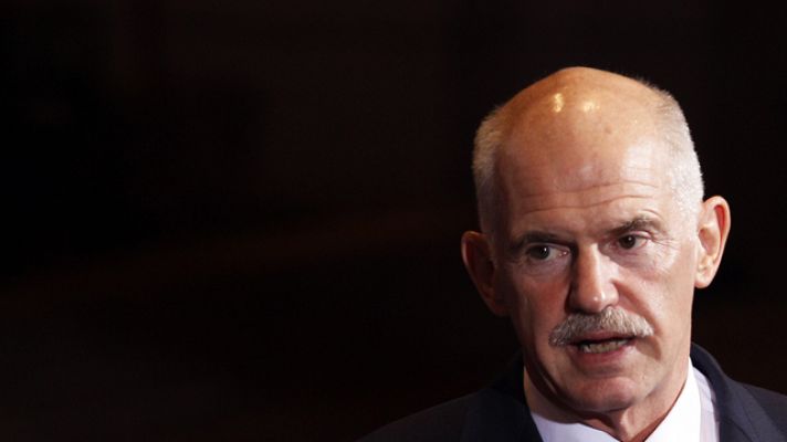 Telediario 1 - Respaldo a Grecia de los 27