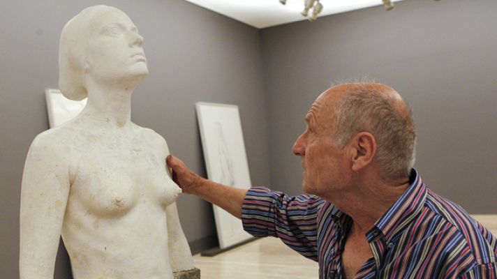 Telediario 1 - Antonio López en el Museo Thyssen