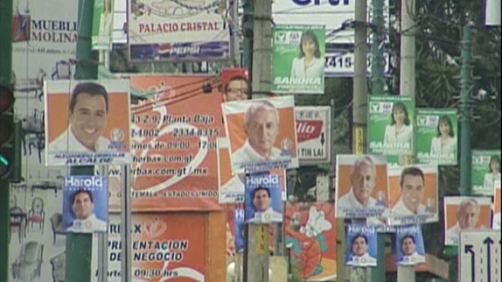 Telediario 1 - Precampaña sangrienta en Guatemala