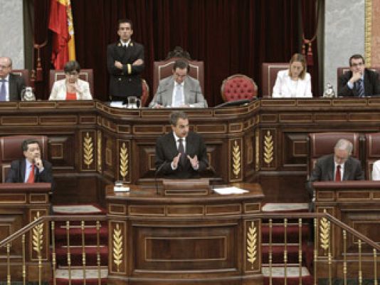 Debate sobre el Estado de la Nación - Zapatero afirma que las protestas del 15-M "reivindican en el fondo el valor de la política"