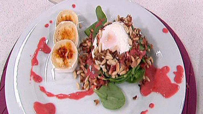 RTVE Cocina - Ensalada de espinacas y huevo