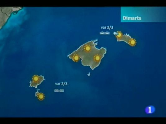 Informatiu Balear - El temps a les Illes Balears - 28/06/11
