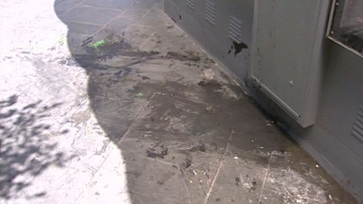 Telediario 1 - Agresión a un indigente