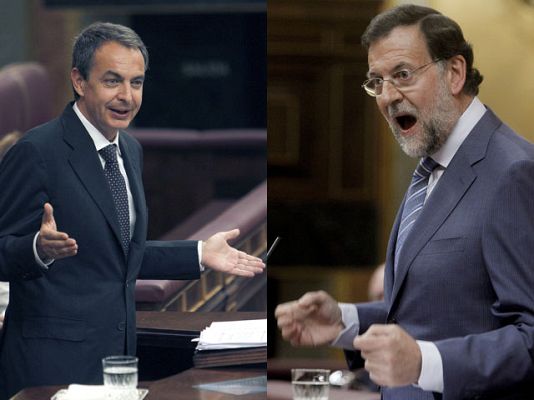 Debate sobre el Estado de la Nación - Rajoy pide elecciones y Zapatero una oposición responsable