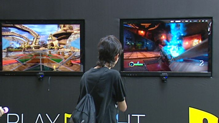 Telediario 1 - GameLab en Barcelona