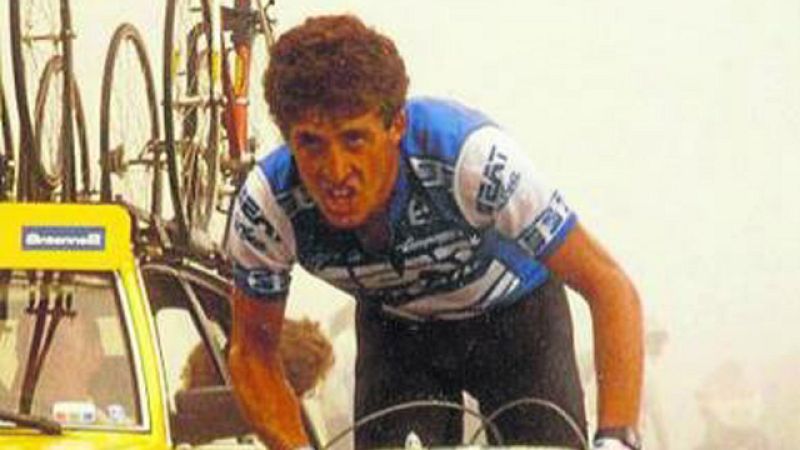 La primera victoria de Delgado en el Tour, en Luz Ardiden