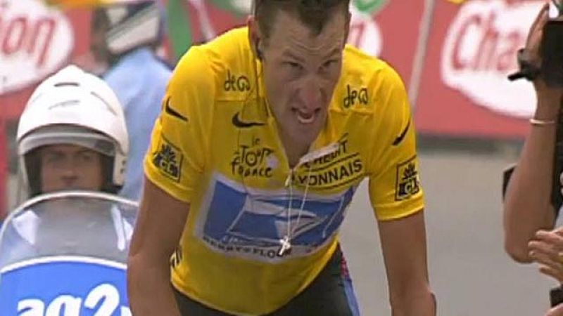 Armstrong contra las adversidades, en Luz Ardiden 2003