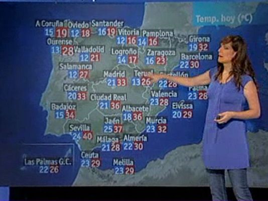 El tiempo - Subirán de nuevo las temperaturas