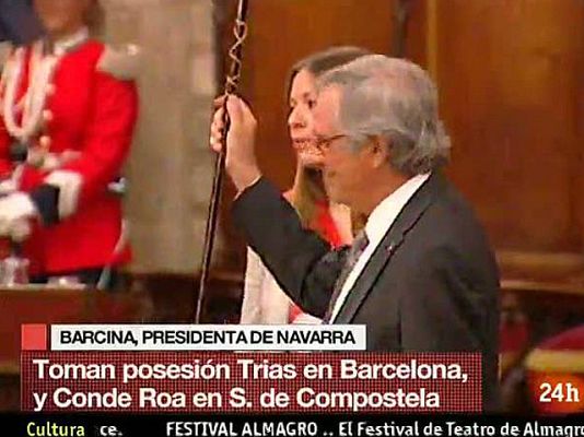 Informativo 24h - Trias, elegido alcalde de Barcelona con los votos de CiU, UxB, ERC y Laporta