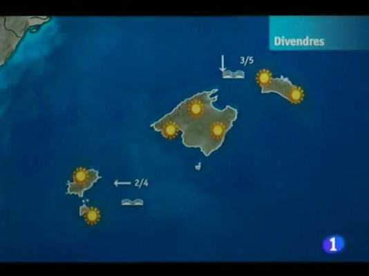 Informatiu Balear - El temps a les Illes Balears - 01/07/11