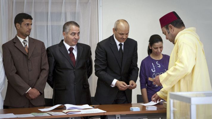 Telediario 1 - Nueva Constitución marroquí