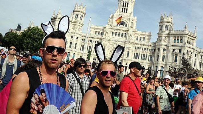 Telediario 1 - Manifestación del Orgullo Gay