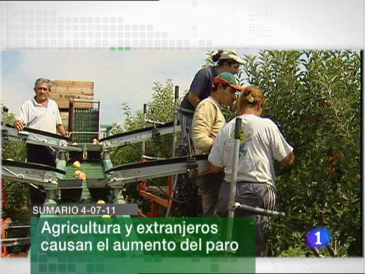 Informativo Telerioja - Telerioja en 2' - 04/07/11