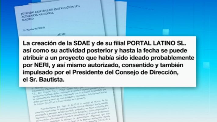 Telediario 1 - José Luis Rodríguez Neri acusado