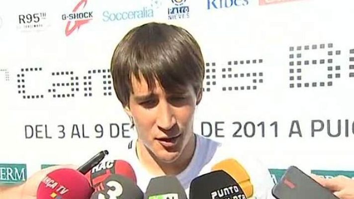 Telediario 1 - Bojan:"Me veo más fuera que dentro"
