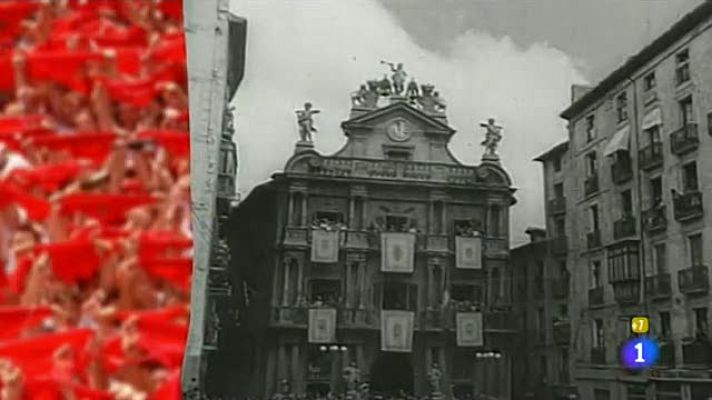 San Fermín - Archivo TVE: El chupinazo de 1946