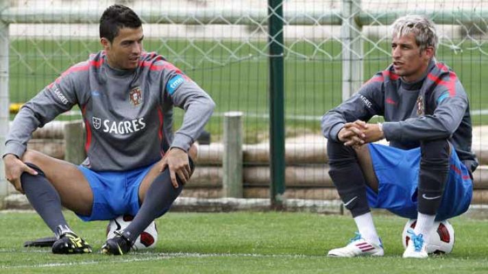 Telediario 1 - Ocho portugueses en el Madrid