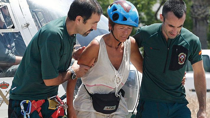 La tarde en 24h - Rescatan con vida a una turista holandesa desaparecida hace 18 días en Málaga