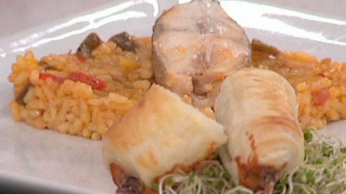 RTVE Cocina - Arroz con verduras y palitos
