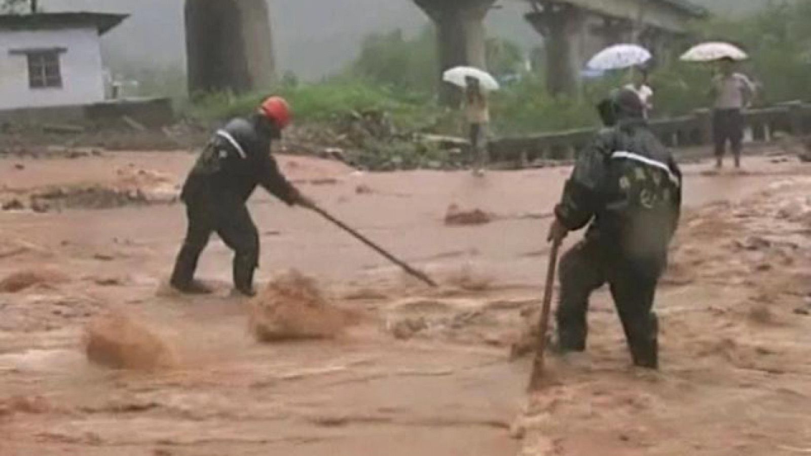 Millones de afectados por las inundaciones en China