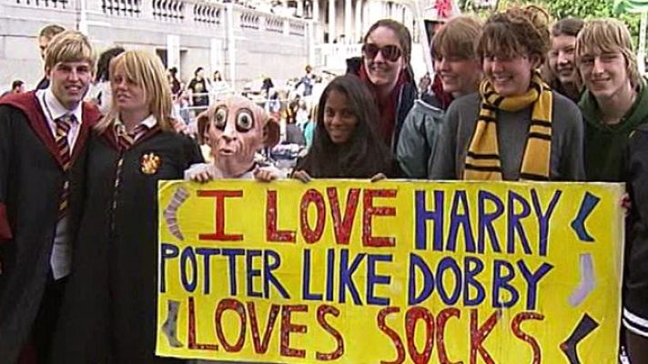 Telediario 1 - La última de Harry Potter