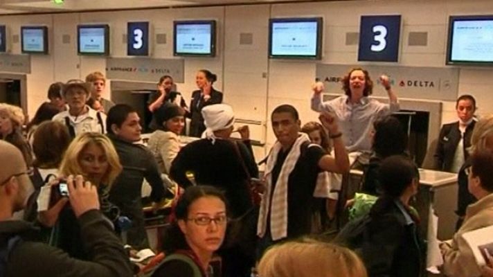 Telediario 1 - Protestas contra la política israel