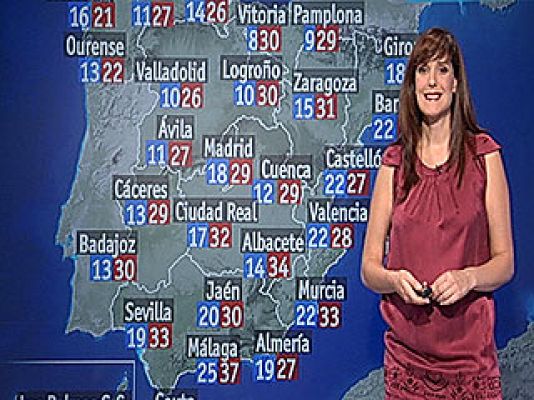 El tiempo - Lluvias en el norte el fin de seman