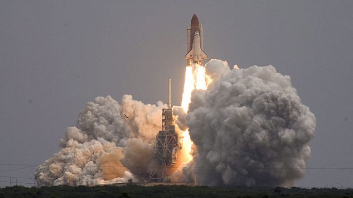 Telediario 1 - Último despegue del Atlantis