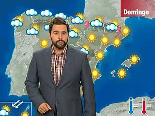 El tiempo - Temperaturas en ascenso