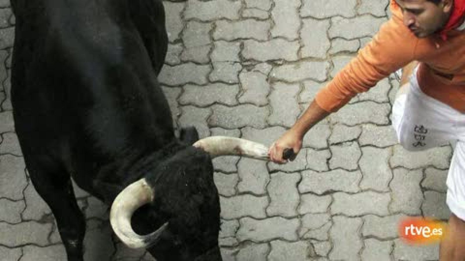 RNE te narra el tercer encierro de San Fermín 2011 en imágenes | Ver