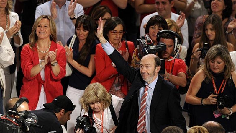 Discurso íntegro de Rubalcaba en su proclamación como candidato socialista