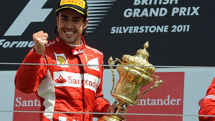  - Fernando Alonso gana en Silverstone