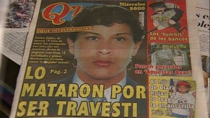 Telediario 1 - Transexuales asesinadas