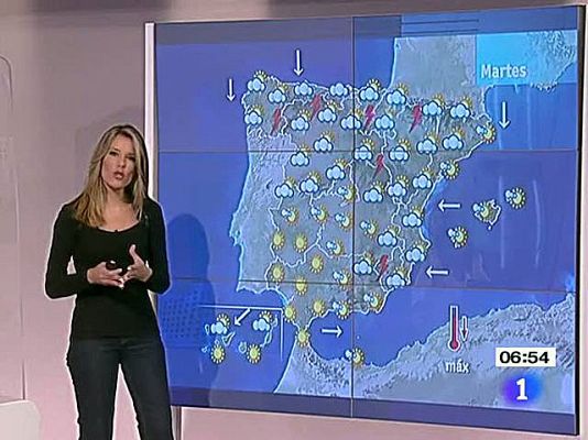 El tiempo - La mitad norte en alerta por tormentas