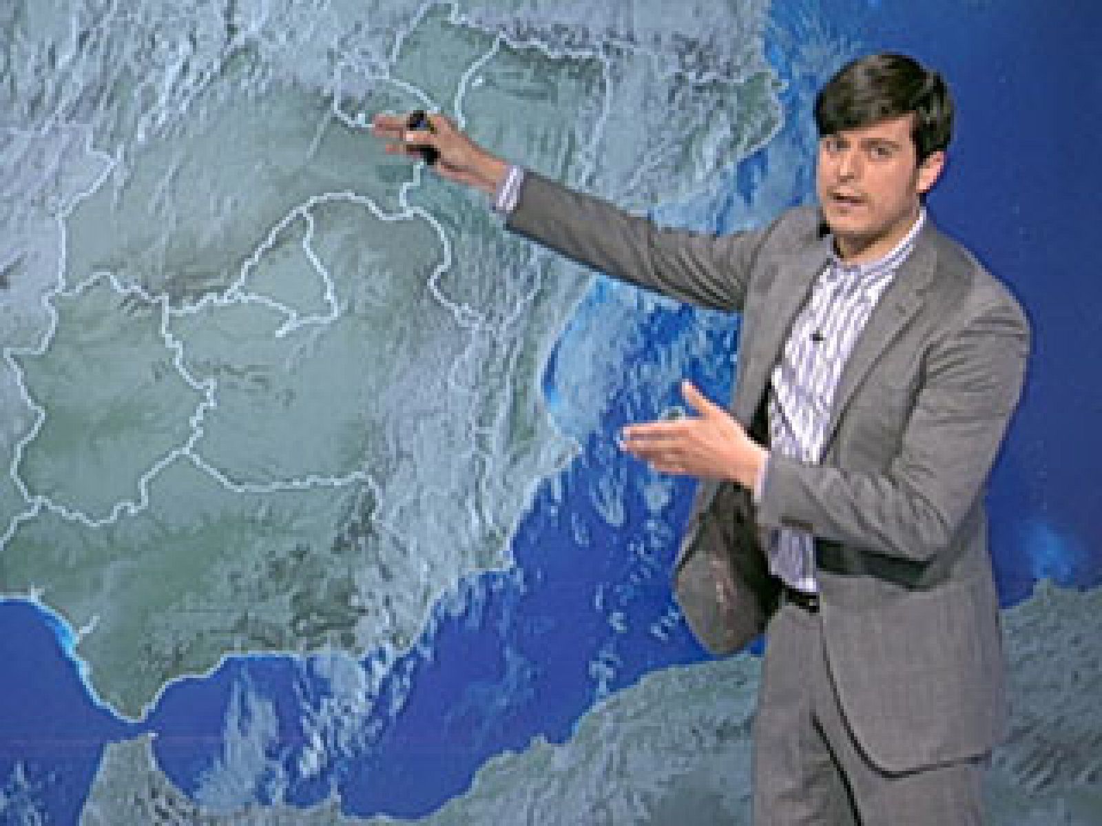 Chubascos y tormentas fuertes con granizo en zonas del norte de la Península