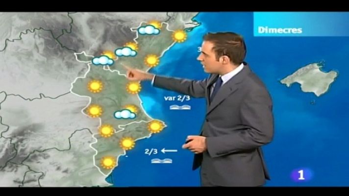 L'informatiu - Comunitat Valenciana - El tiempo en la C. V. - 12/07/11