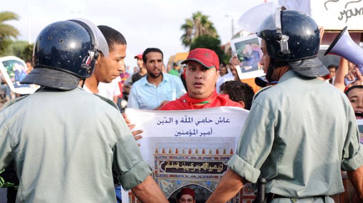 Telediario 1 - Reforma constitucional en Marruecos