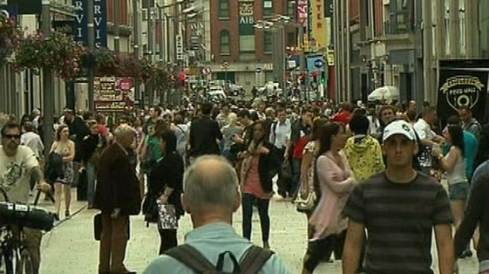 Telediario 1 - La CE, contra la rebaja de Irlanda