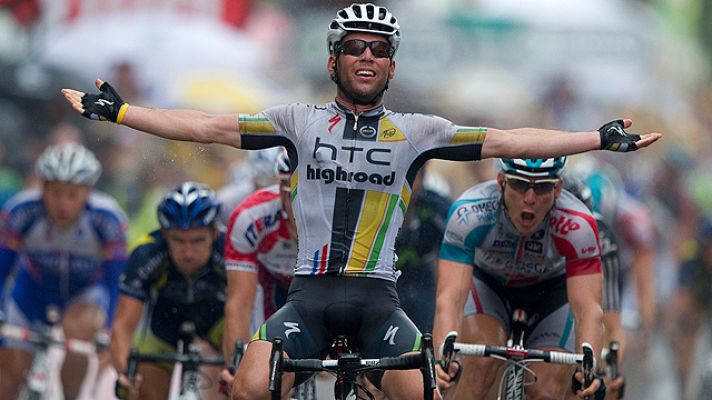 Tour de Francia - Cavendish se resarce bajo la lluvia