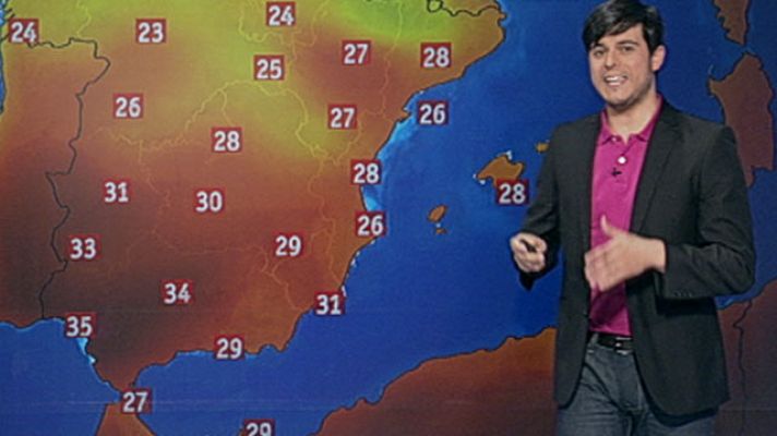 El tiempo - Suben las temperaturas en el oeste