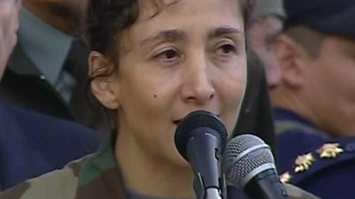 Telediario 1 - I. Betancourt abraza a su madre