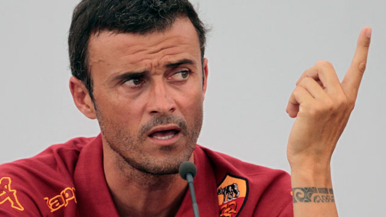 Luis Enrique, presentado en el Roma | Ver