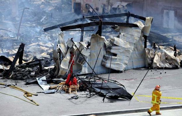  - Incendio en los estudios Universal