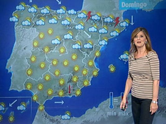 El tiempo - Descenso de las mínimas