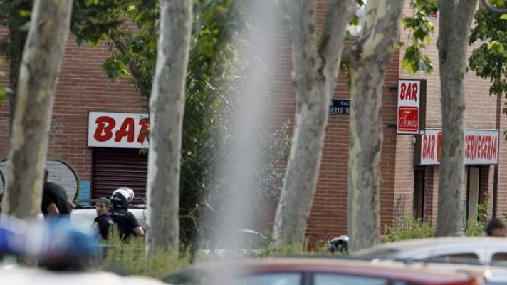 Telediario 1 - Atraco en Vallecas