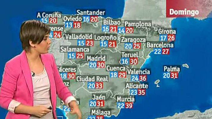 El tiempo - Temperaturas en ligero descenso